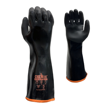 Picture of Chem Xtra Chemical Glove A6 Co-polymer; 15 Gauge; 15" Length
