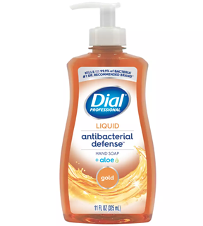 Picture of Dial Gold Antibacterial Soap in Pump Bottle 12x11 ozs/case