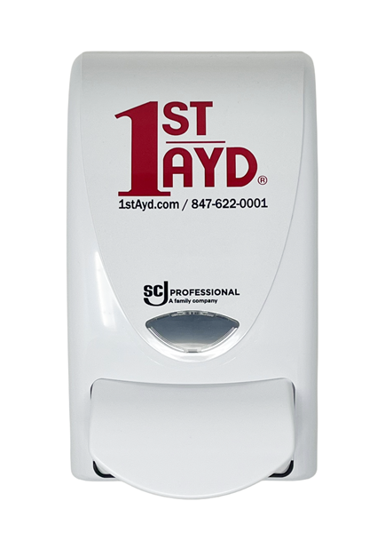 Picture of 1 Liter Foaming Soap Dispenser, White, 1st Ayd Imprint  15/case