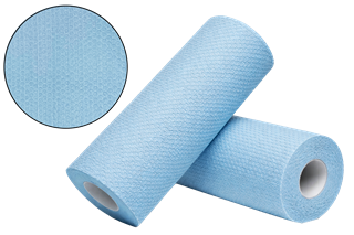 Picture of DRC Blue Wiper Rolls (Like #1015) 56 sheets/roll - 30/Case
