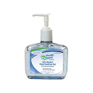 Picture of 62% Alcohol Hand Sanitizer Gelw/pump 12 x  8 oz/case  SOLD BY EACH