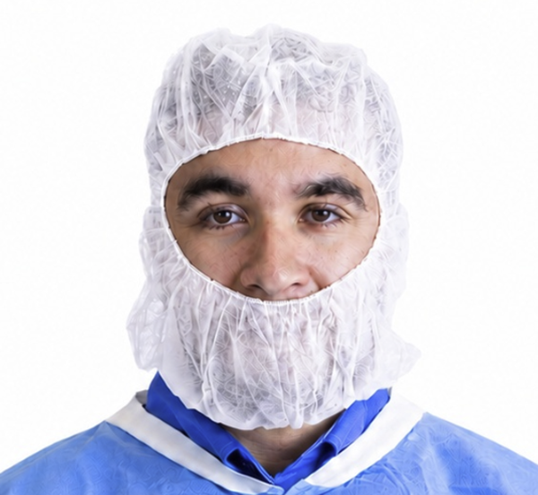 Picture of Bouffant Beard/Hair Net Combo XL  1,000/cs (100/bag, 10 bags/cs)
