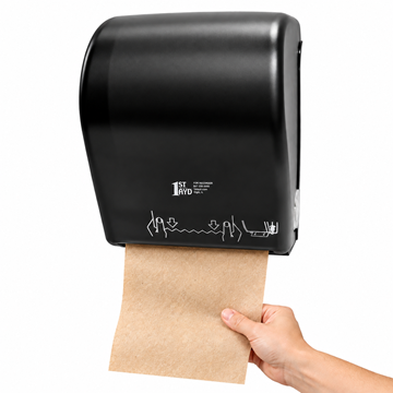 Picture of Touchless 8" Roll Towel Dispenser Pull Down (No Batteries Required)