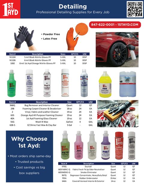 Detailing flyer thumbnail